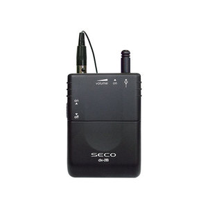 SECO DX-2B /DX2B /무선 바디팩 송신기 /핀 마이크,헤드셋 마이크 별도구매 /200MHz /세코